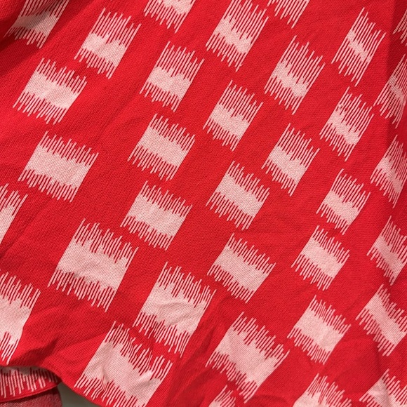 BCBG Maxazria ✨ Red Pink Cardigan Business Size Medium Large M/L - Picture 2 of 4